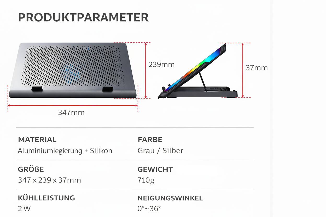 AeroBase Laptop Cooling Stand