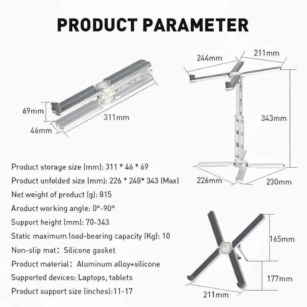 Laptopständer X-Stand Plus