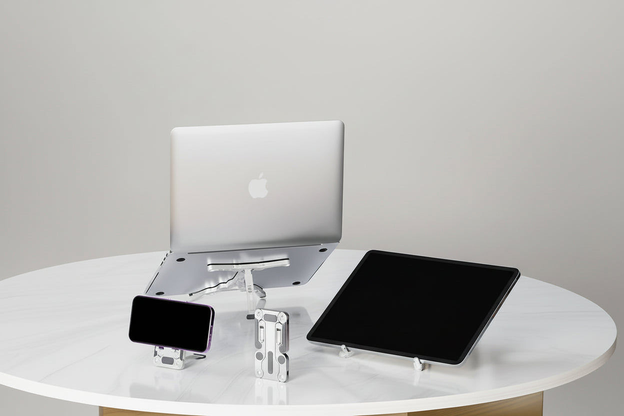 FlexStand Pro – Der 3-in-1 Universalständer für Smartphone, Tablet & Laptop Quality-Office-Products